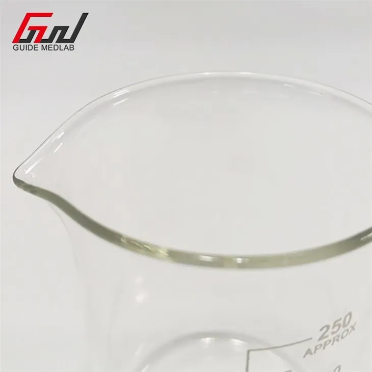 cheap price 250ml glass beakers